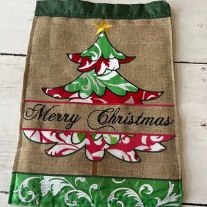 Merry Christmas Garden Flag
